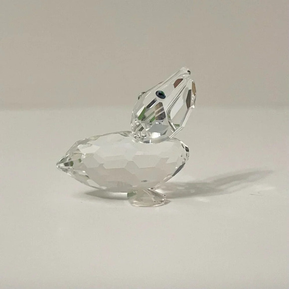 Swarovski Crystal Pelican Figurine Miniature 1.25 Inch - Picture 2 of 15